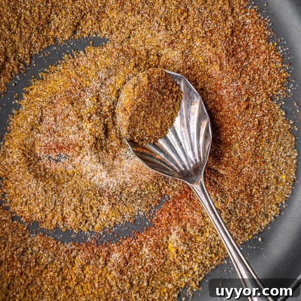 Shawarma spice mix on a plate.