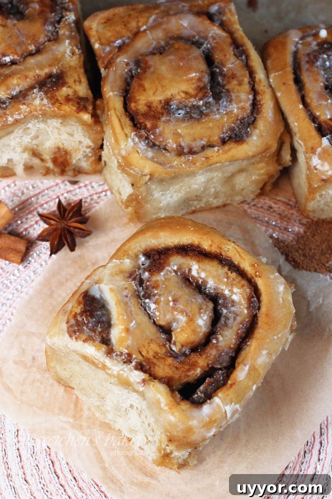 Gingerbread Cinnamon Rolls Recipe for the Holidays 2 Molasses Gingerbread Cinnamon Rolls