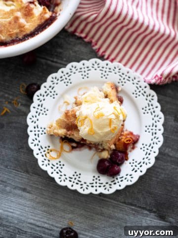 Cherry apple pie.
