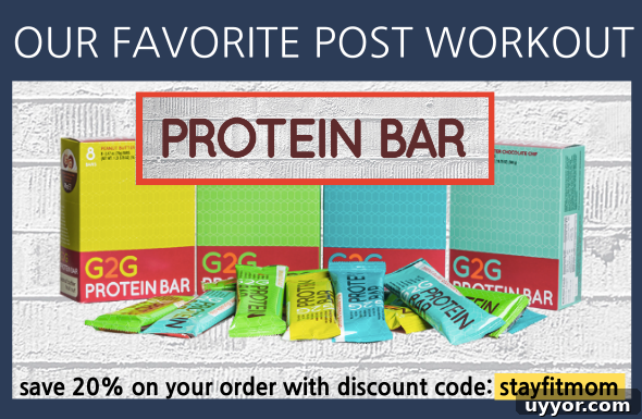 Post-workout protein bar