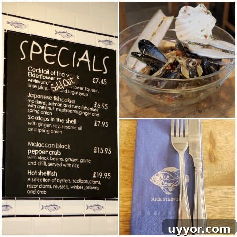 Rick Stein’s Fish Restaurant — Falmouth Seafood & Dining Guide 10 Rick Stein Fish, Falmouth