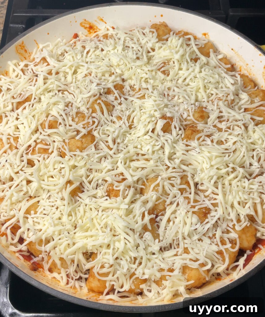Pizza Tater Tot Casserole