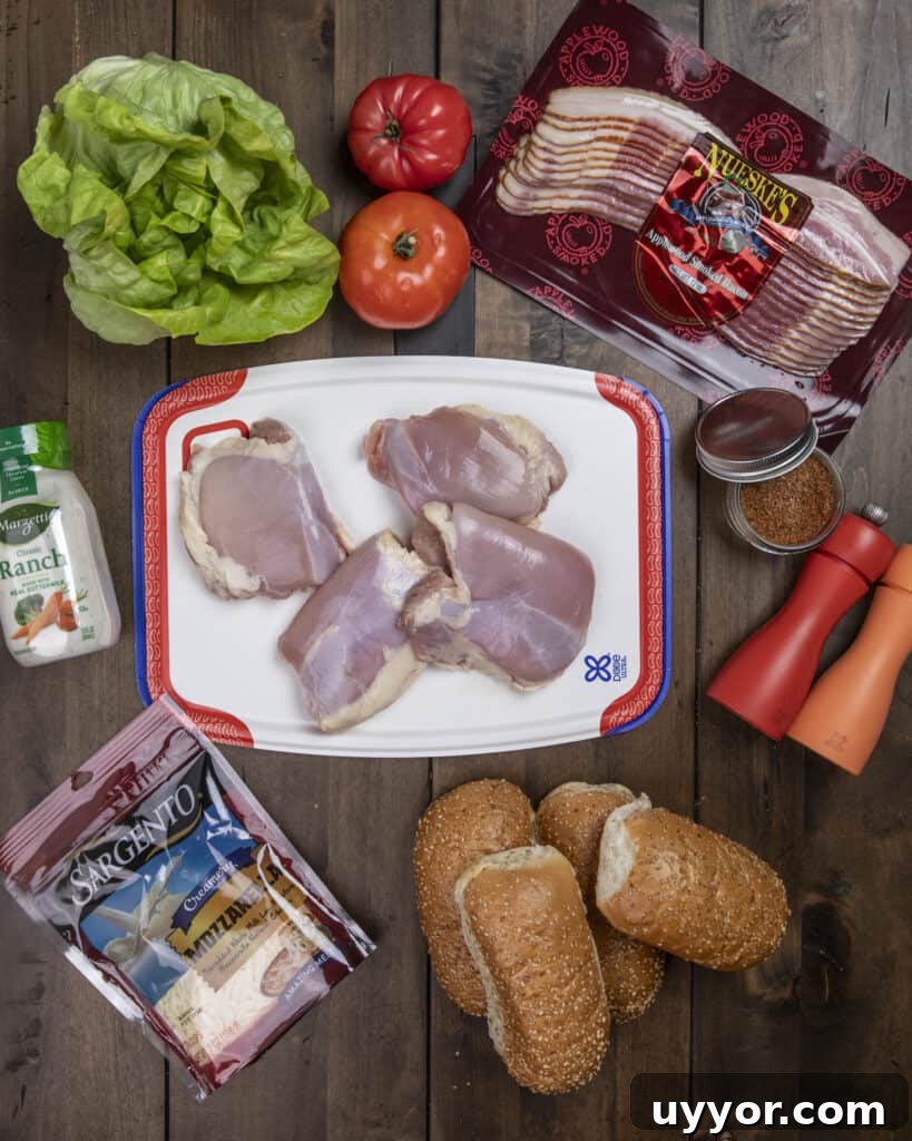 Crispy Chicken Bacon Ranch Sub Sandwich Recipe 3 img 966 2
